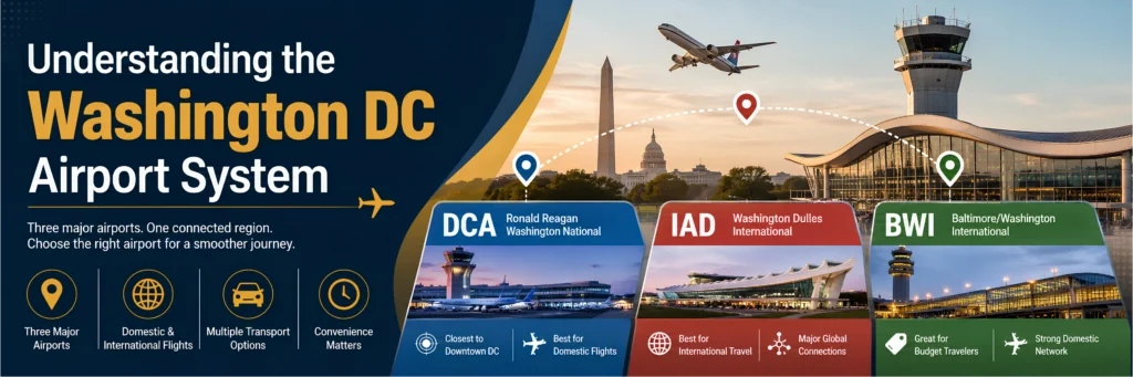 Best airport in Washington DC