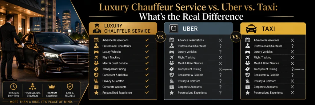 Luxury airport transportation