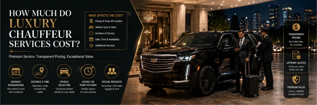 How luxury chauffeur services work