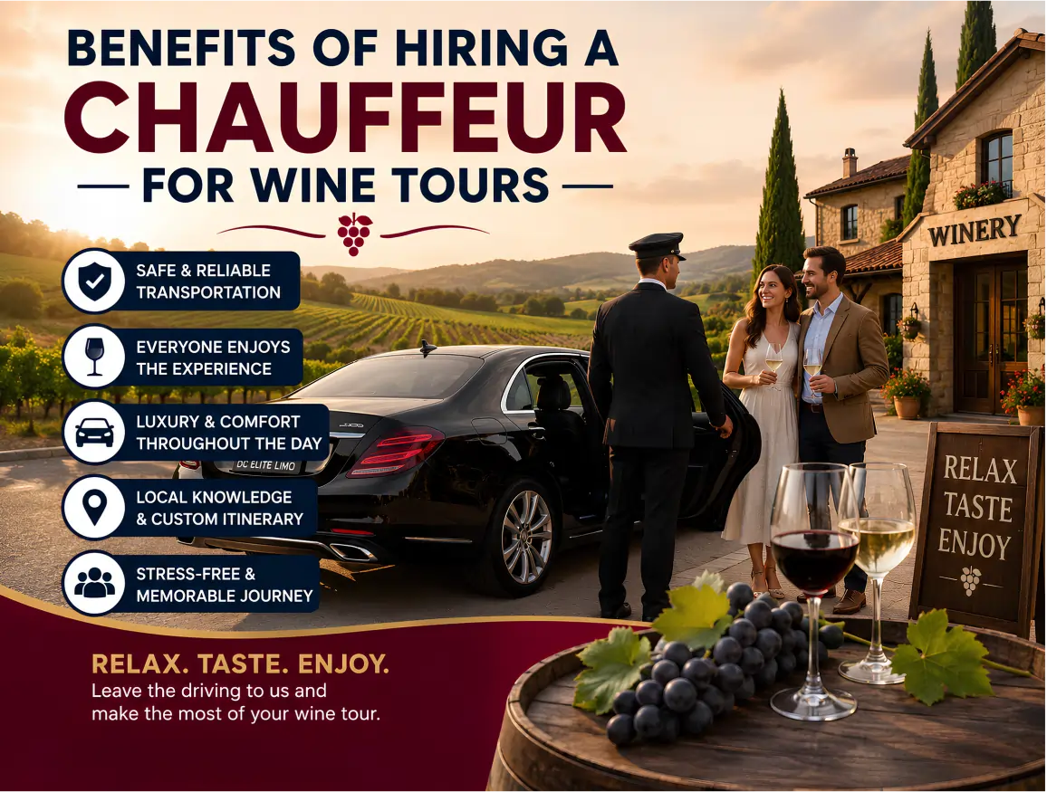 Benefits of Hiring a Chauffeur for Wine Tours