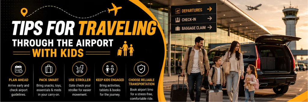Airport transportation with kids
