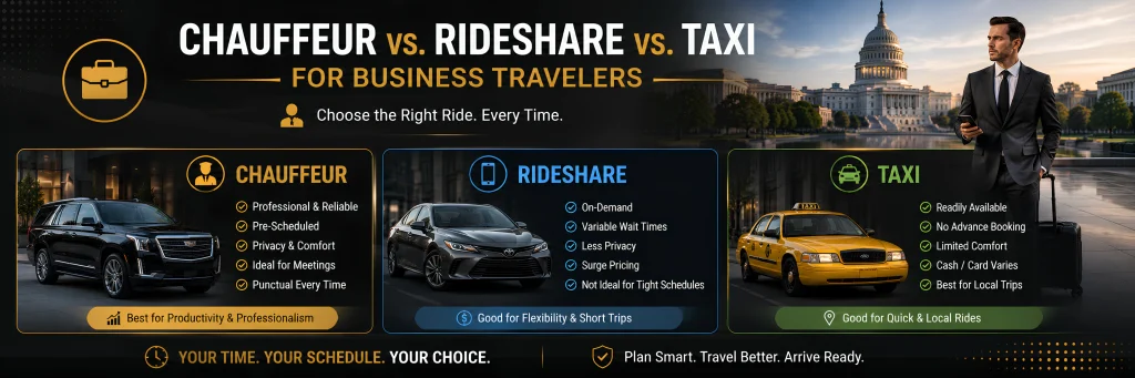 corporate chauffeur service Washington DC