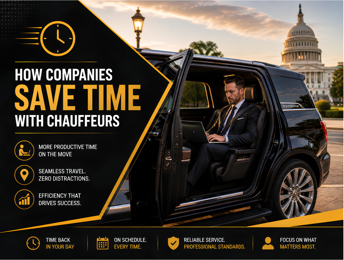How Companies Save Time with Chauffeurs